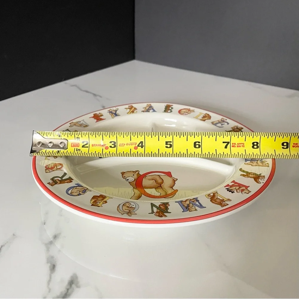 Alphabet Bears Child Plate by Tiffany & Co.